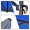 California Umbrella 8.5' Bronze Aluminum Cantilever Patio Umbrella, Sunbrella Pacific Blue 194061337882 - alternate 3
